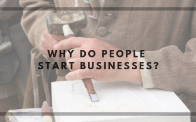 Why Do People Start Businesses?
